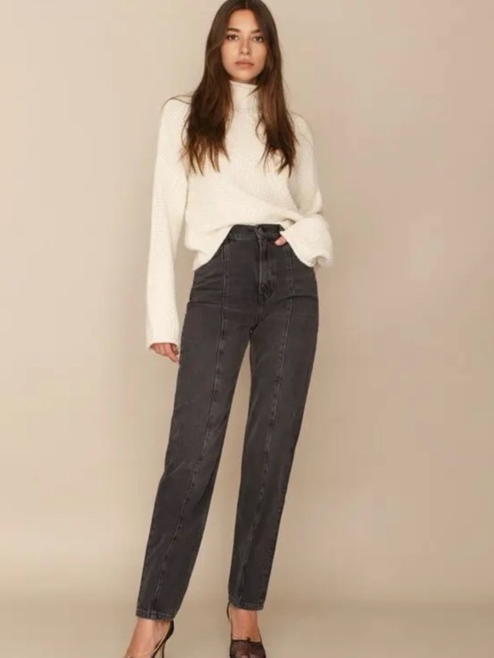 Reformation Kris high rise slim leg jeans